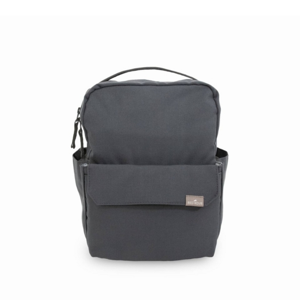 ‼️SAVE $47+‼️Charcoal Red Rovr Mini Roo Backpack